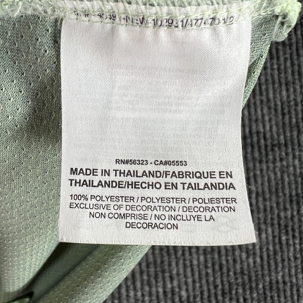 Nike Polo Shirt Mens XL Extra Large Green Striped Zonal Cooling Golf Outdoor - Picture 10 of 14